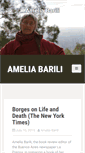 Mobile Screenshot of ameliabarili.com